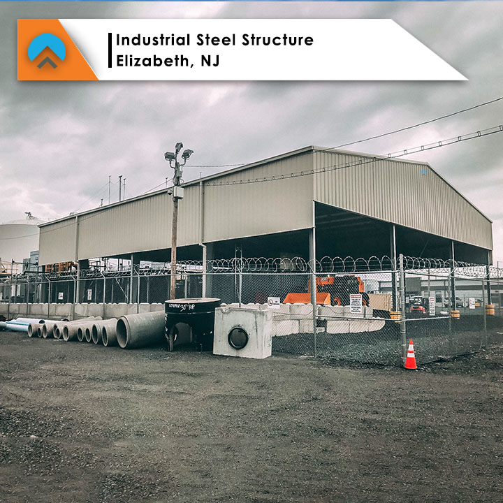 80x100x24 Prefab Industrial Steel Structure | Elizabeth, NJ