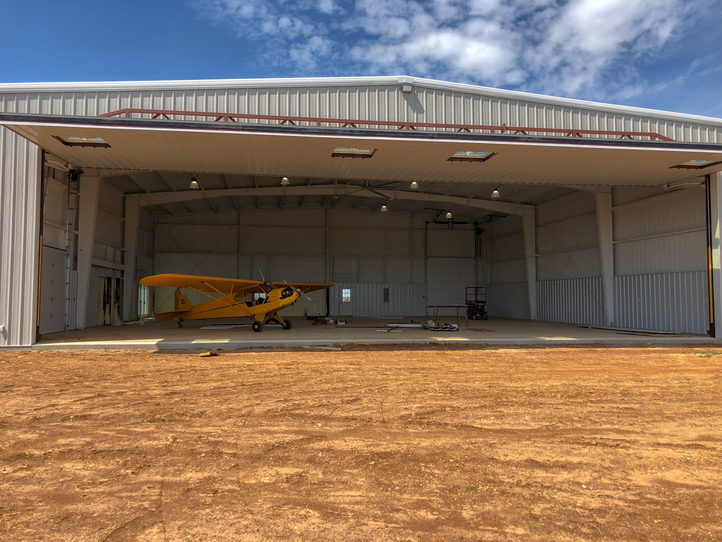 Prefabricated Steel Aircraft Hangars
