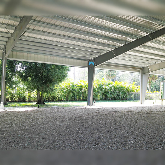 Covered Riding Arena Metal