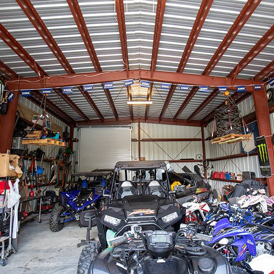 Garage workshop