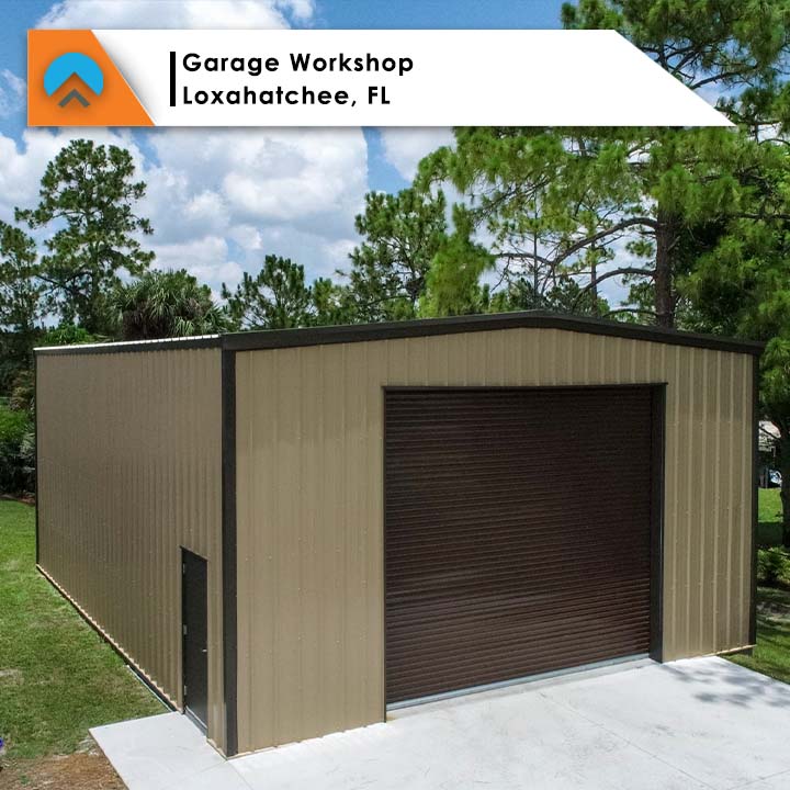 30x40x16 Garage Workshop in | Loxahatchee, FL