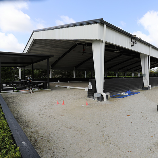 Riding arena in Southwest
