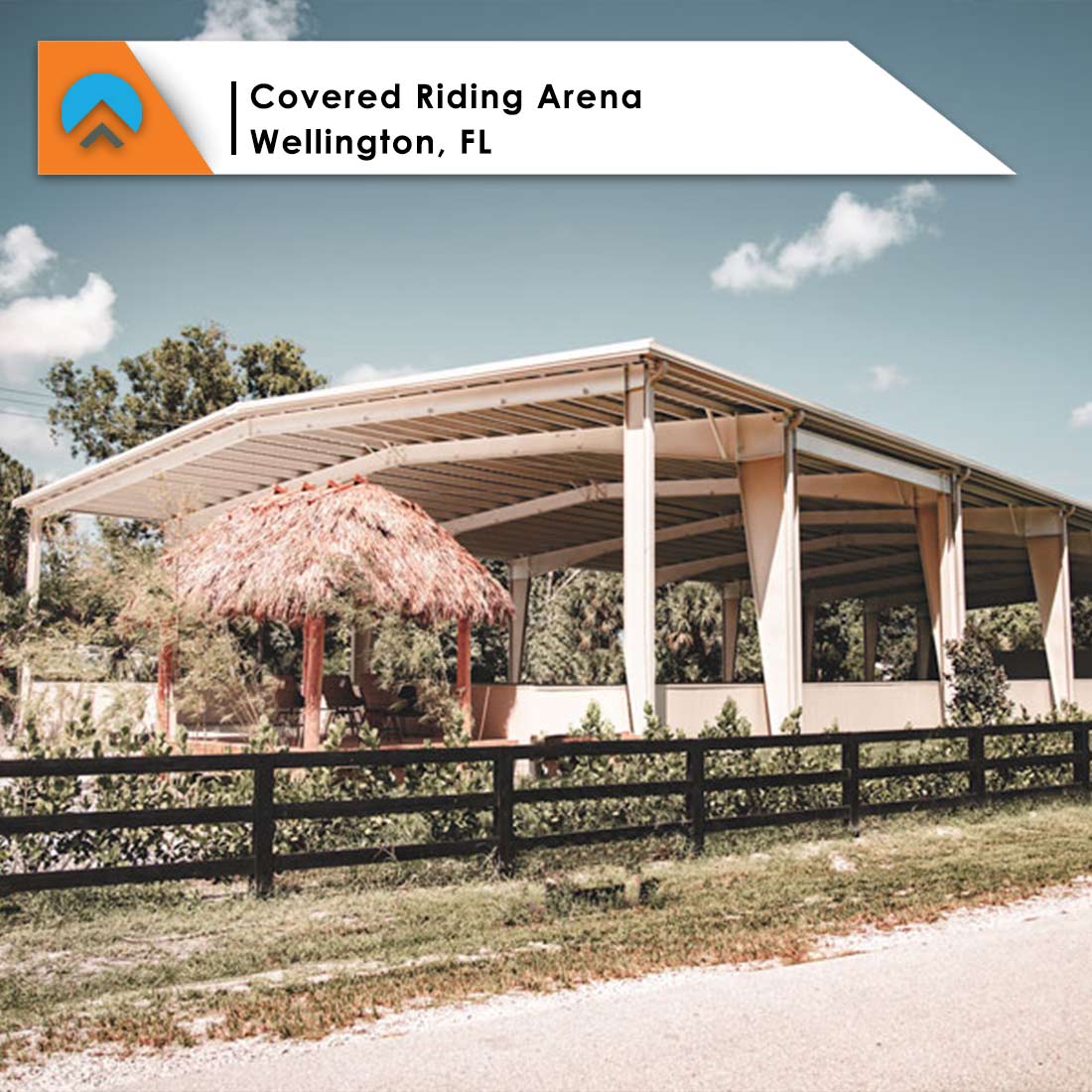 75x205x21 Covered Riding Arena