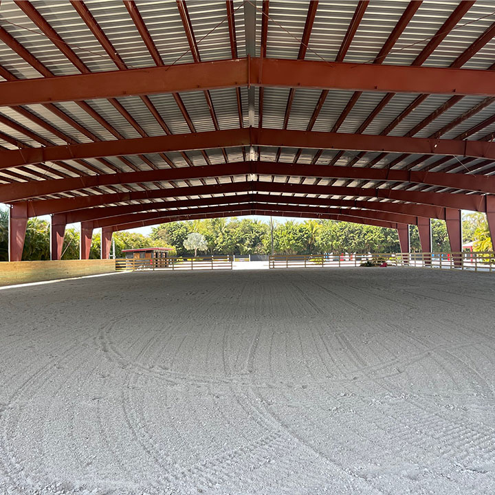 Inside View of Riding Arena