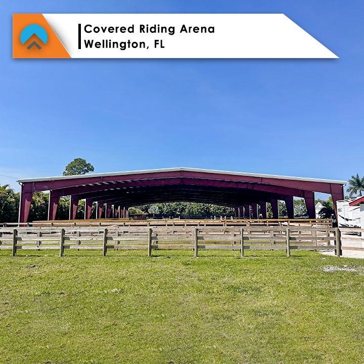 120x200x18 Covered Riding Arena | Wellington, FL