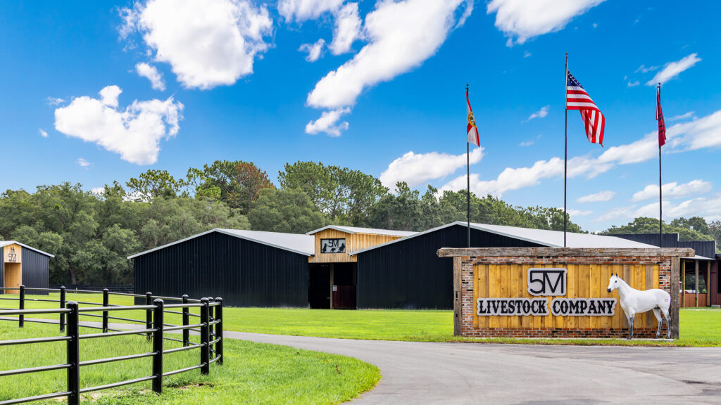 5M Covered Riding Arena in Florida