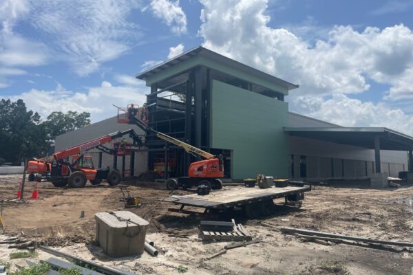 Site layout planning for PEMB community center building